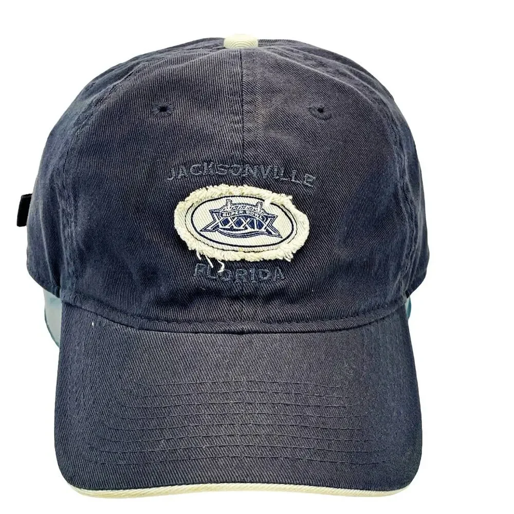 VTG Jacksonville Florida XXXIX Superbowl 49ers Chargers NFL Hat Authentic Reebok